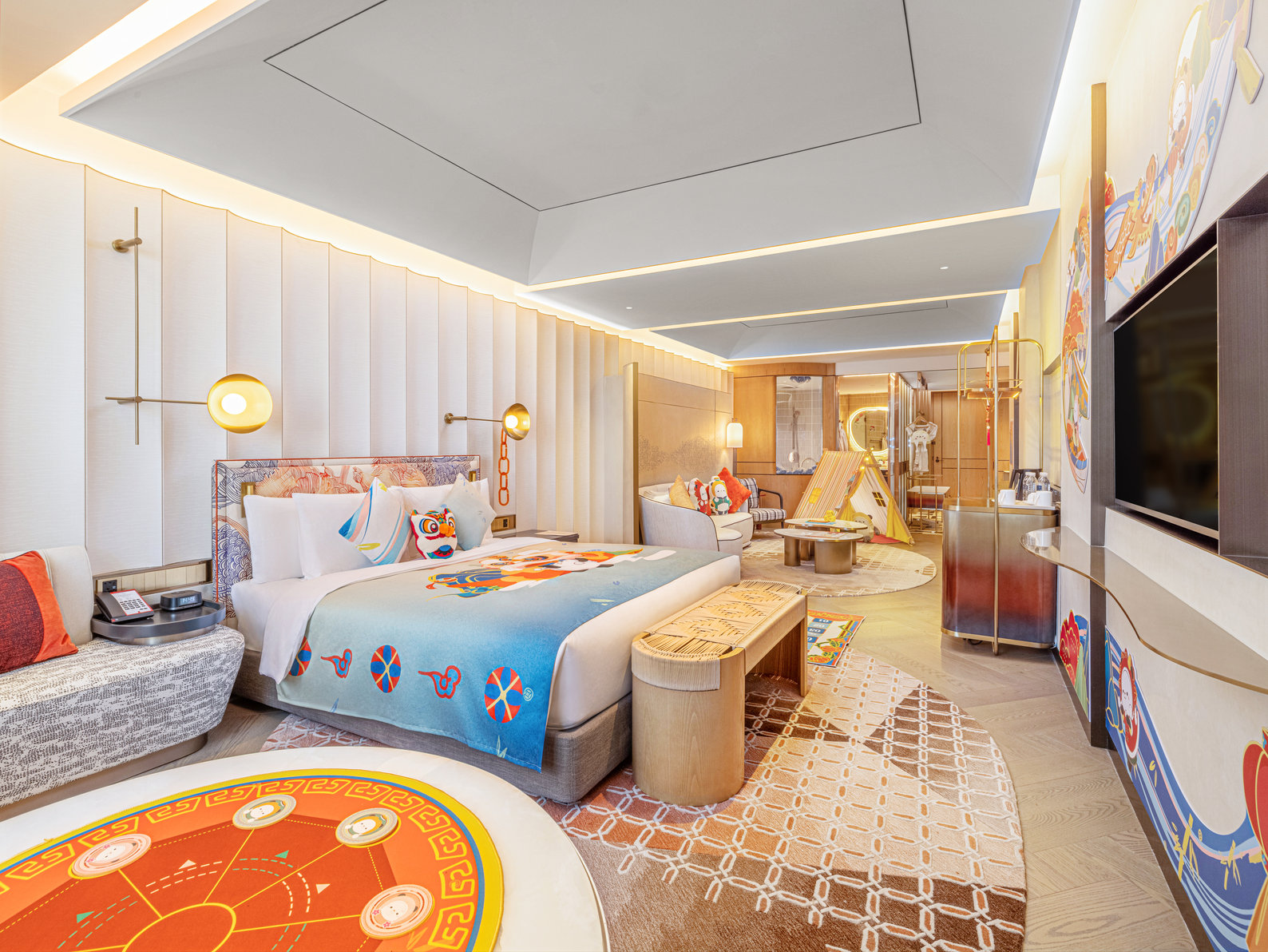 Hotel Indigo XIAMEN HAICANG Room Type - 1 King 1 Single Premium Kids Theme