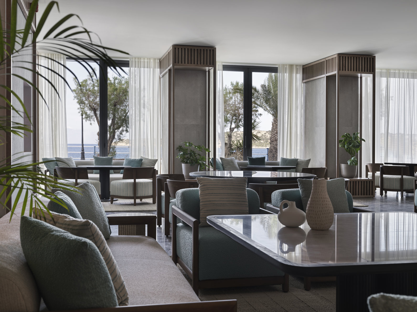 Our relaxing lobby combining local culture with modern aesthetics