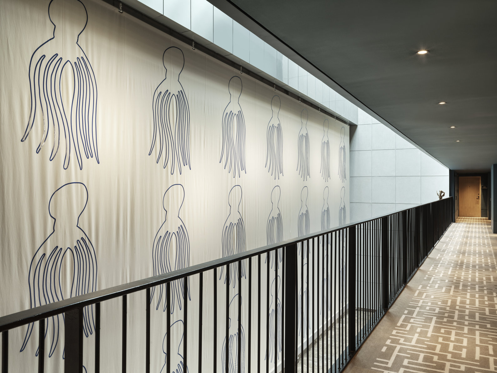 Our relaxing lobby combining local culture with modern aesthetics