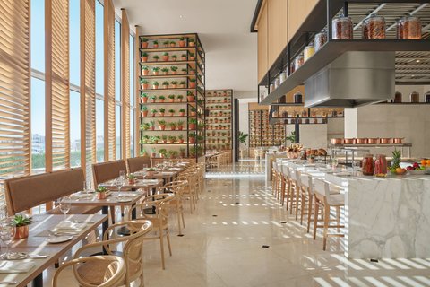 Market at EDITION - Indoor Dining Area