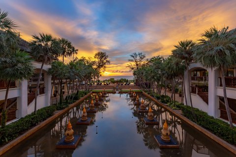 Reflection of Lotus Pond