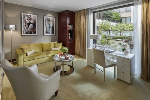 Deluxe Suite Living Area and amenities