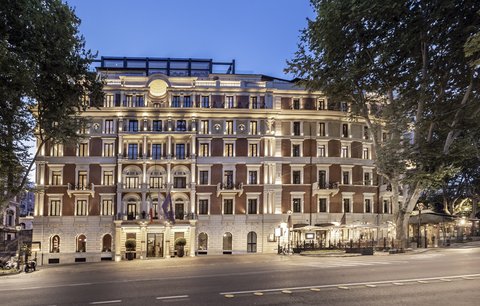 Äußeres des Hotels