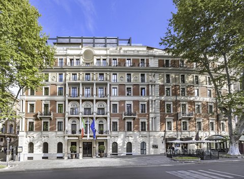 Äußeres des Hotels