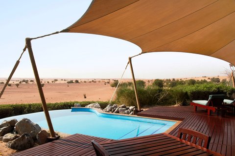Bedouin Villa private deck