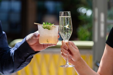 Impress your guests with a wide range of drinks.