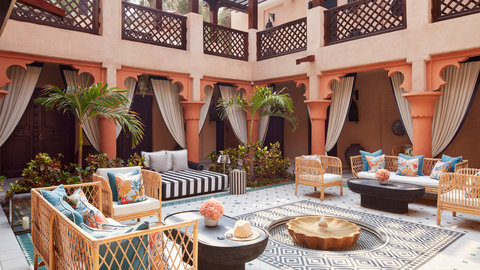 Jumeirah Dar Al Masyaf Palm House Garden Suite Courtyard