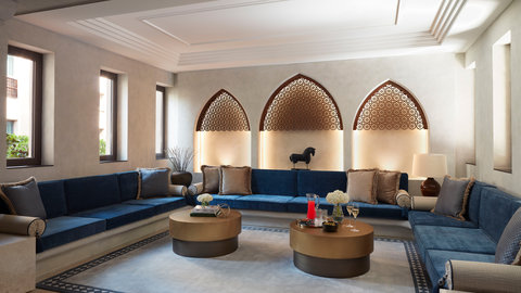 Jumeirah Dar Al Masyaf Palm House Garden Suite Majlis Sitting Area