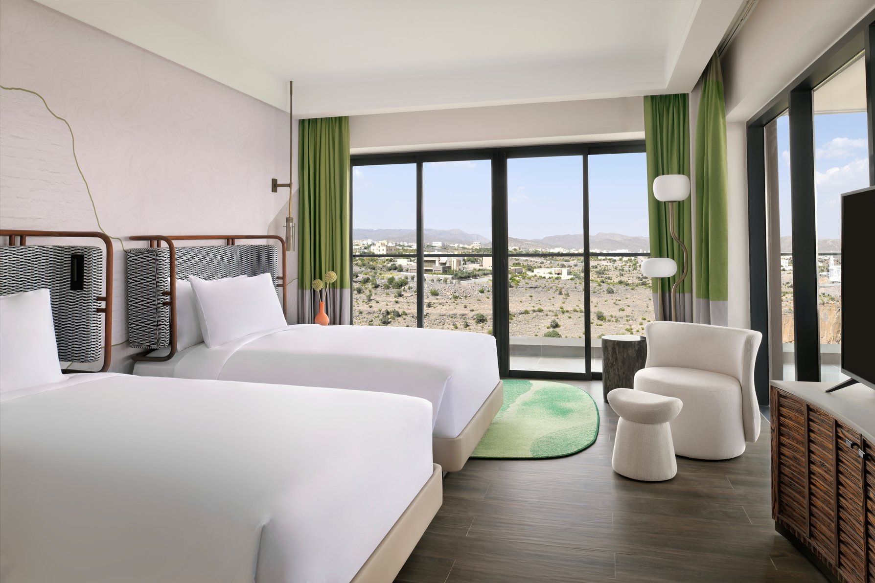 Hotel Indigo JABAL AKHDAR RESORT & SPA Room Type - Two-Bedroom Suite with City View and Terrace Access - Spa Access Hotel Indigo JABAL AKHDAR RESORT & SPA Room Type - Two-Bedroom Suite with City View and Terrace Access - Spa Access