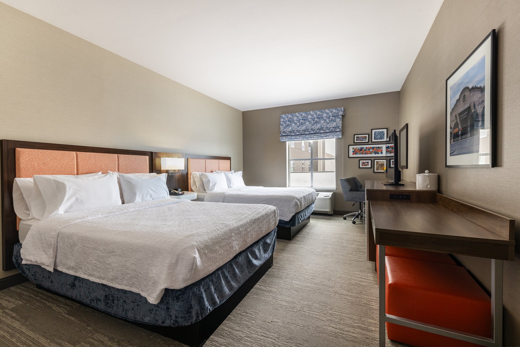 Hampton Inn & Suites North Logan, UT Room Type - 2QN HR ACC FRG MIC SB NS