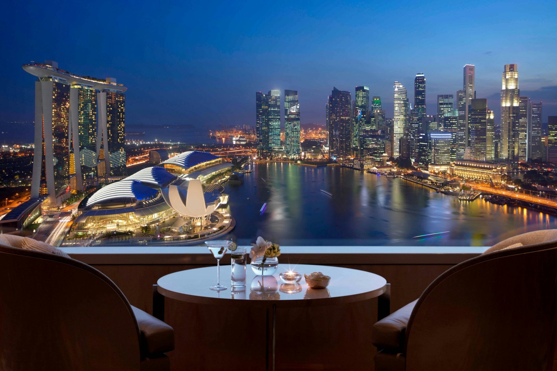 The Ritz-Carlton, Millenia Singapore Room Type - Club Deluxe Marina, Club lounge access, Guest room, 1 King, Marina Bay view The Ritz-Carlton, Millenia Singapore Room Type - Club Deluxe Marina, Club lounge access, Guest room, 1 King, Marina Bay view