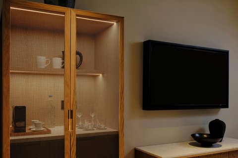 guest room coffee corner