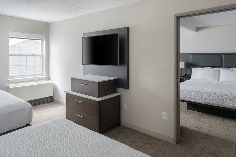1 King 2 Queen Two Bedroom Suite