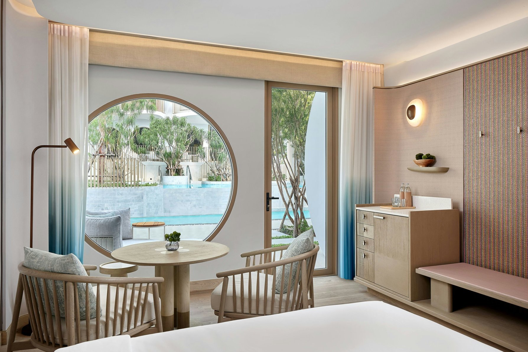 Veranda Resort Phuket, Autograph Collection Room Type - Deluxe Pool Access, Guest room, 2 Twin, Pool access, Balcony