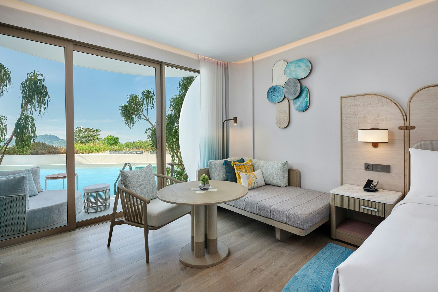 Veranda Resort Phuket, Autograph Collection Room Type - Oceanview Pool Access, Guest room, 1 King, Sofa bed, Ocean view, Pool access, Balcony Veranda Resort Phuket, Autograph Collection Room Type - Oceanview Pool Access, Guest room, 1 King, Sofa bed, Ocean view, Pool access, Balcony