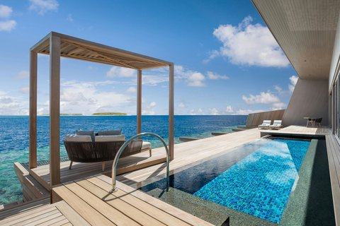 St. Regis Overwater Suite - Terrace