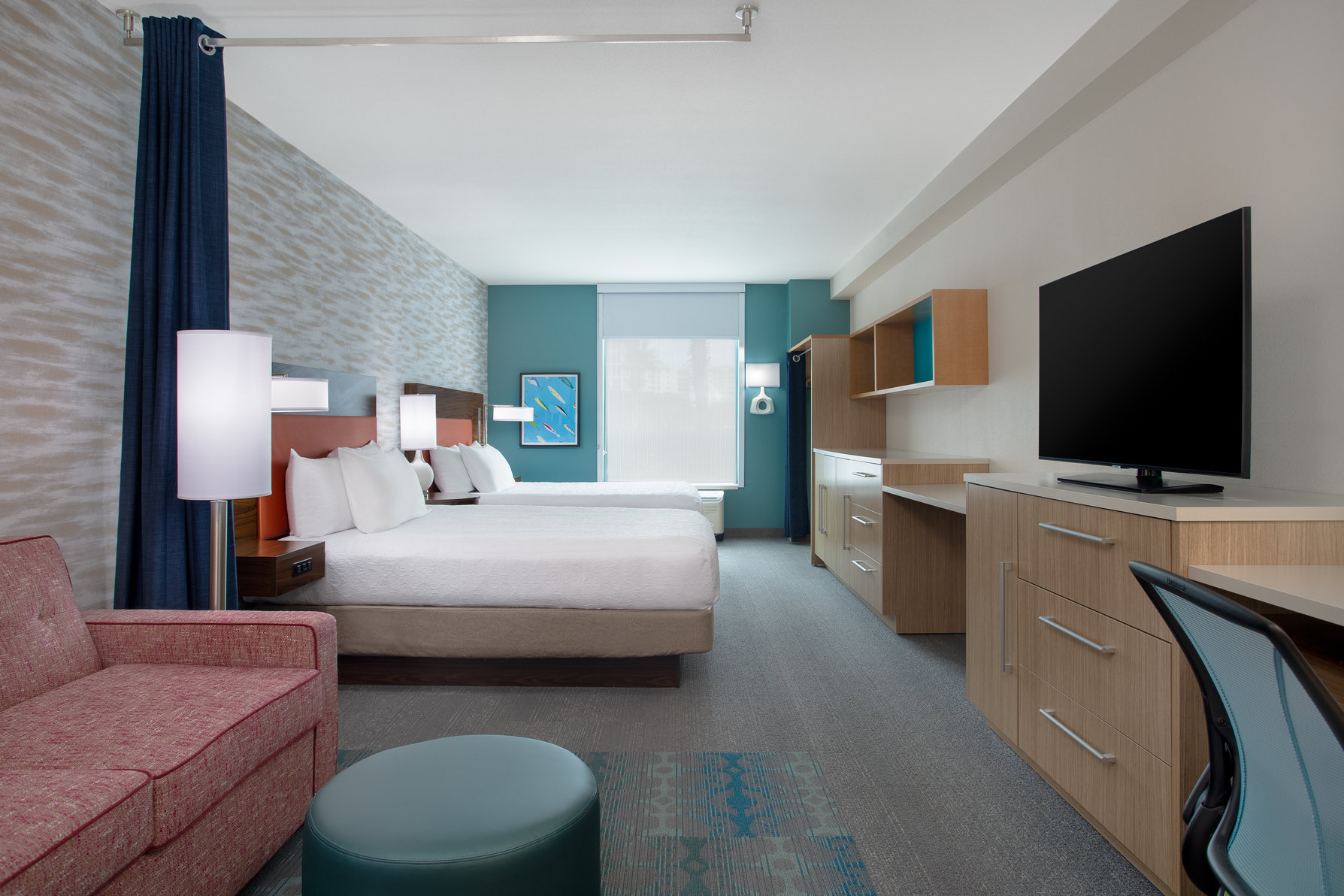 Home2 Suites By Hilton Destin Room Type - 1KING ACC TUB STE 4