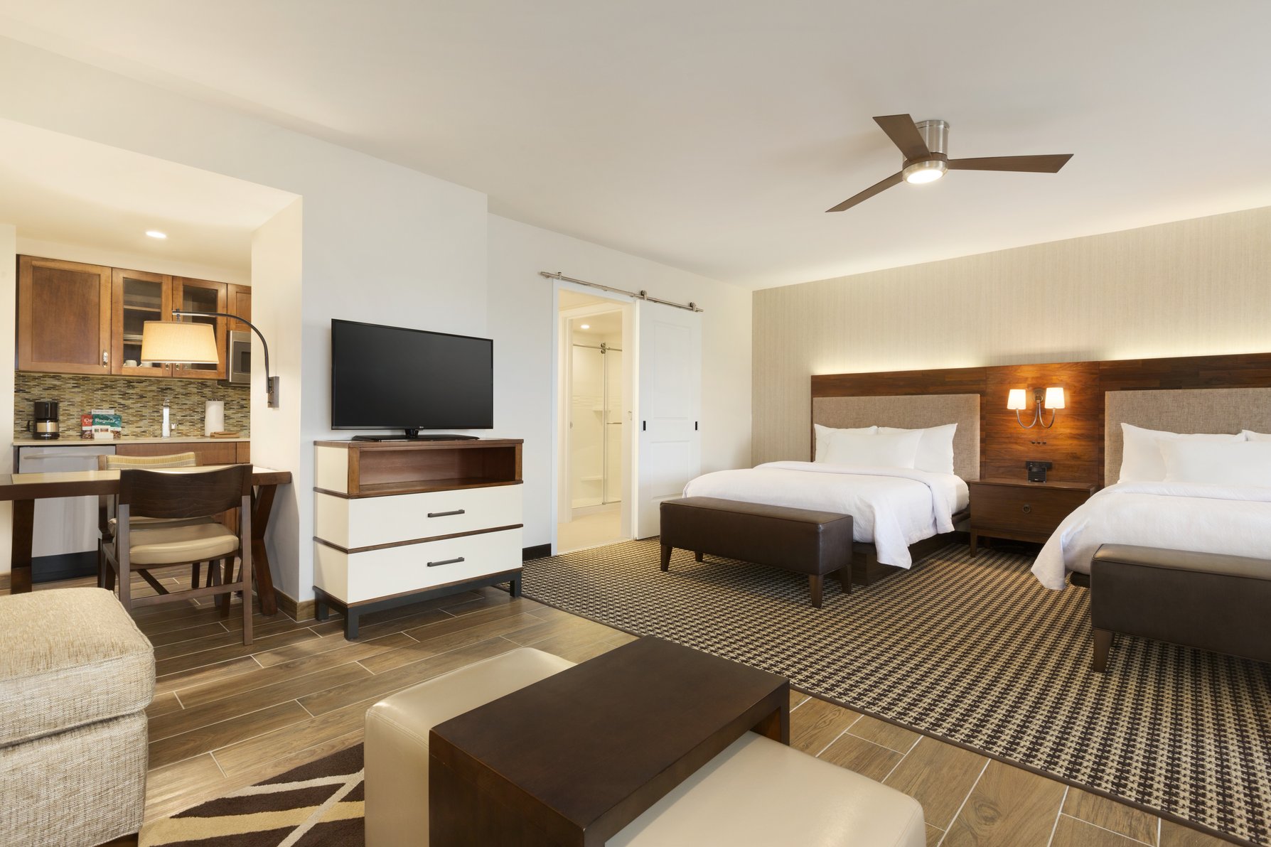 Homewood Suites by Hilton Augusta Room Type - 2QN ACC RI SHWR STUDIO NSM