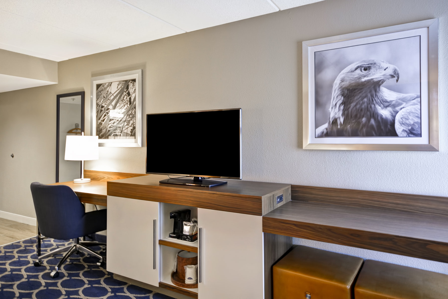 Hampton Inn by Hilton Auburn Room Type - 1K MB HEA ACC 3X3SHR-SB NS