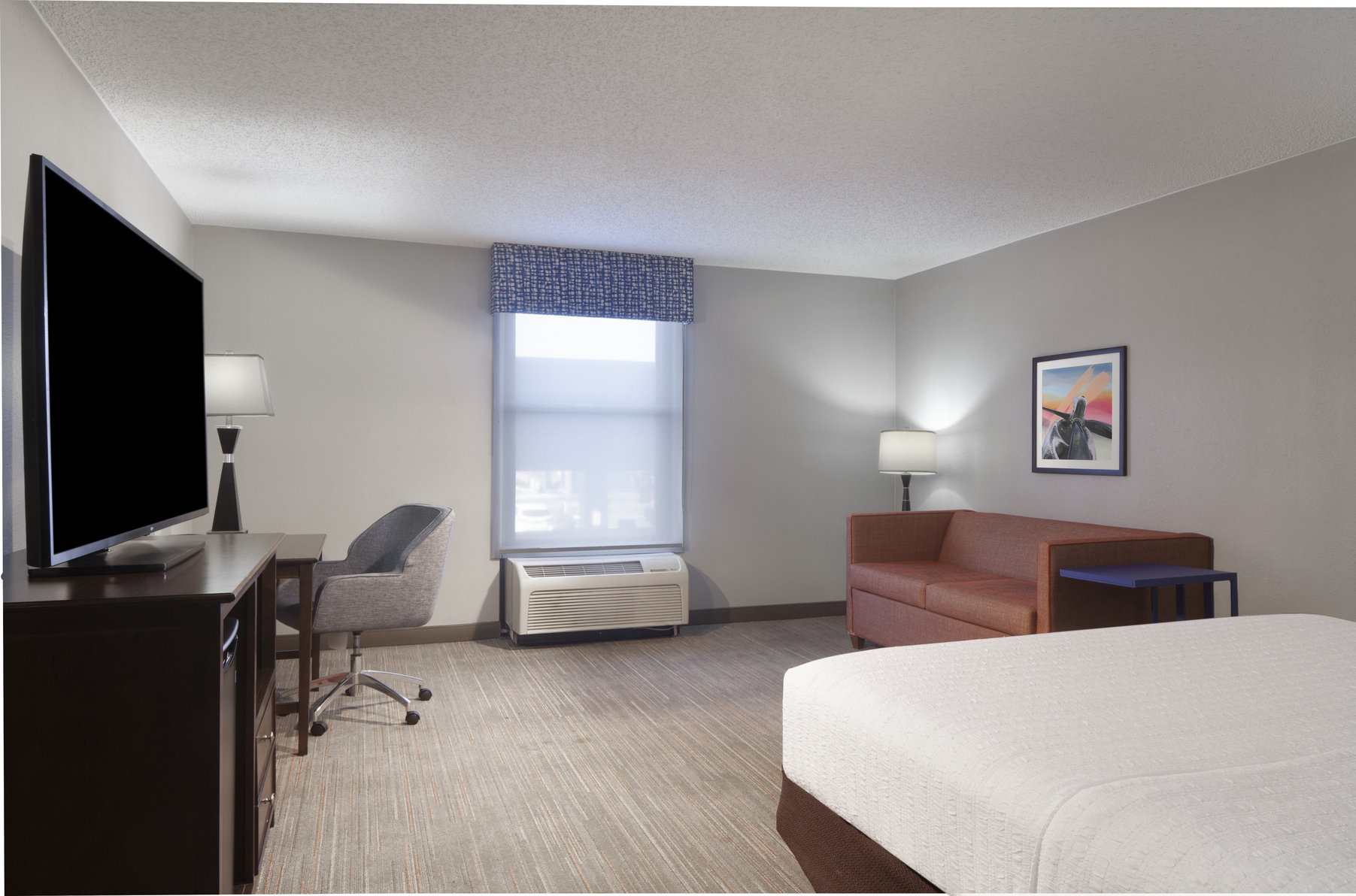 Hampton Inn by Hilton Evansville Room Type - 1 KING LARGE RM NONSMOKING