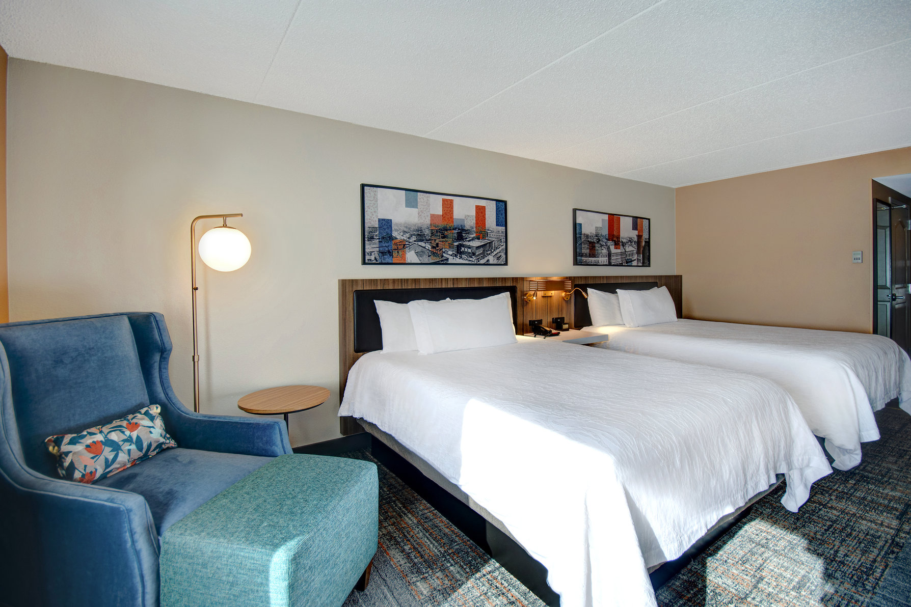 Hilton Garden Inn Terre Haute Room Type - 2QN MOB HEA ACC RI-SHW