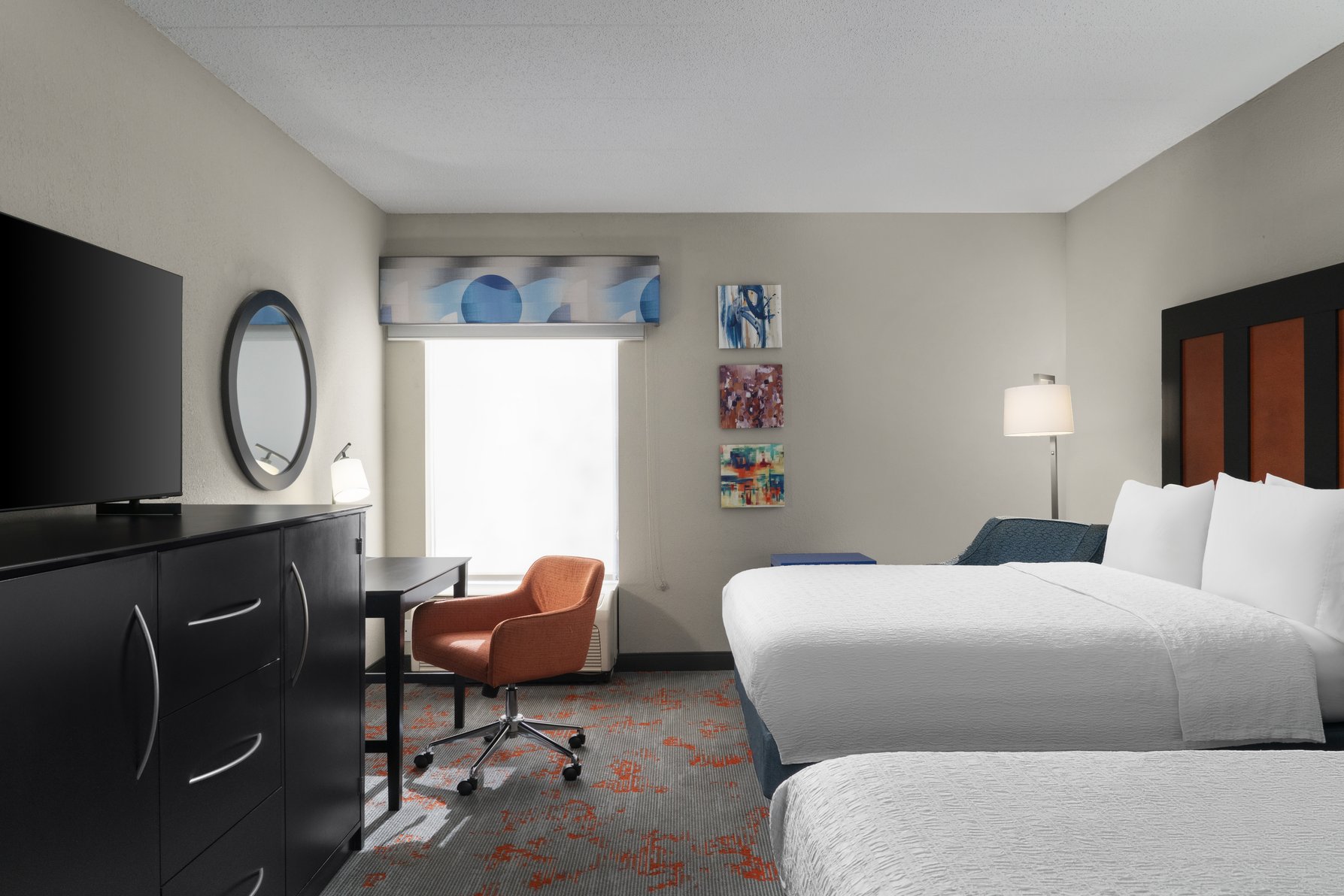 Hampton Inn Stafford/Quantico & Conference Center, VA Room Type - 2 QNS HEARING ACC NOSMOK