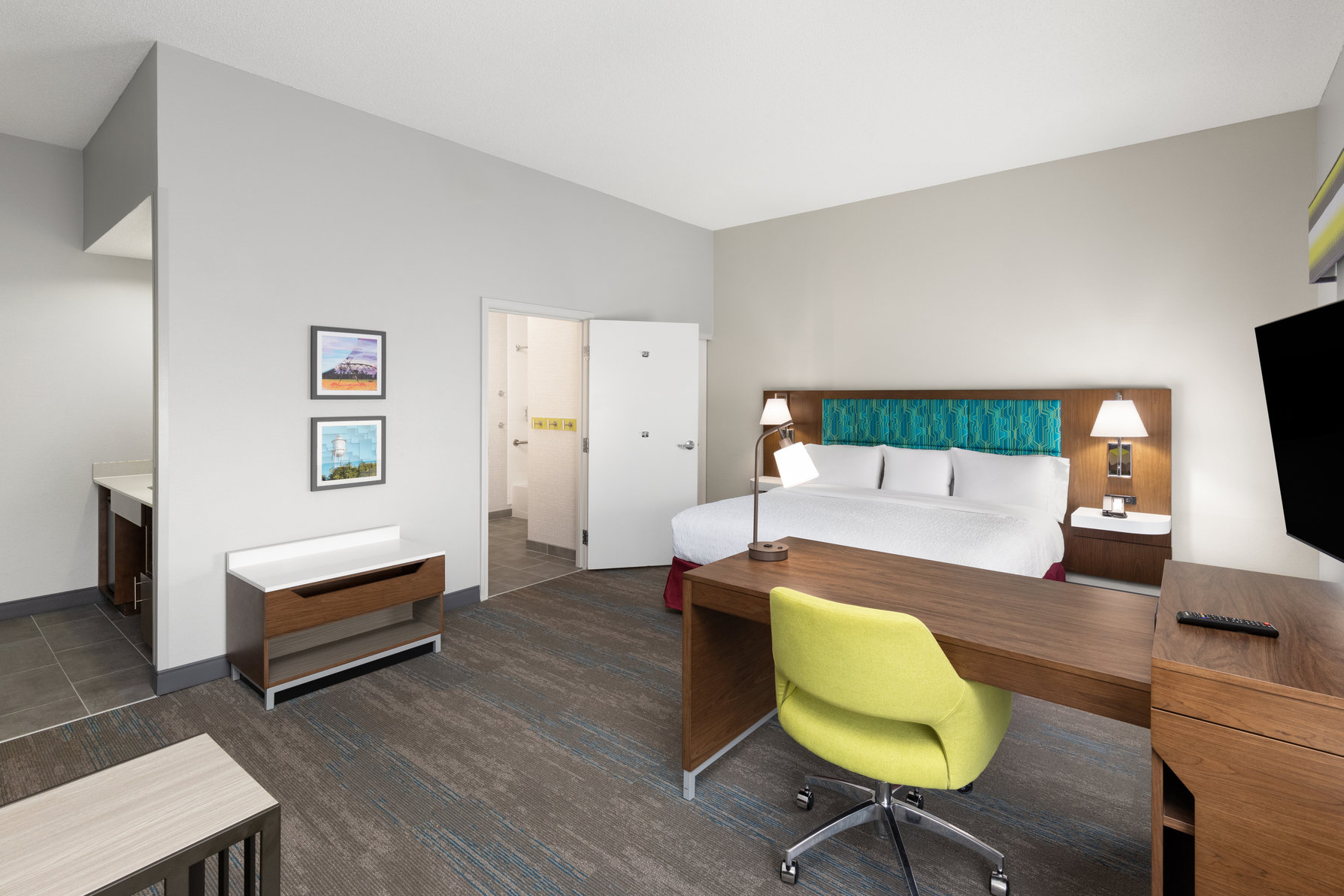 Hampton Inn & Suites Dothan Room Type - 1KN MOB HEA ACC TUB STU NS