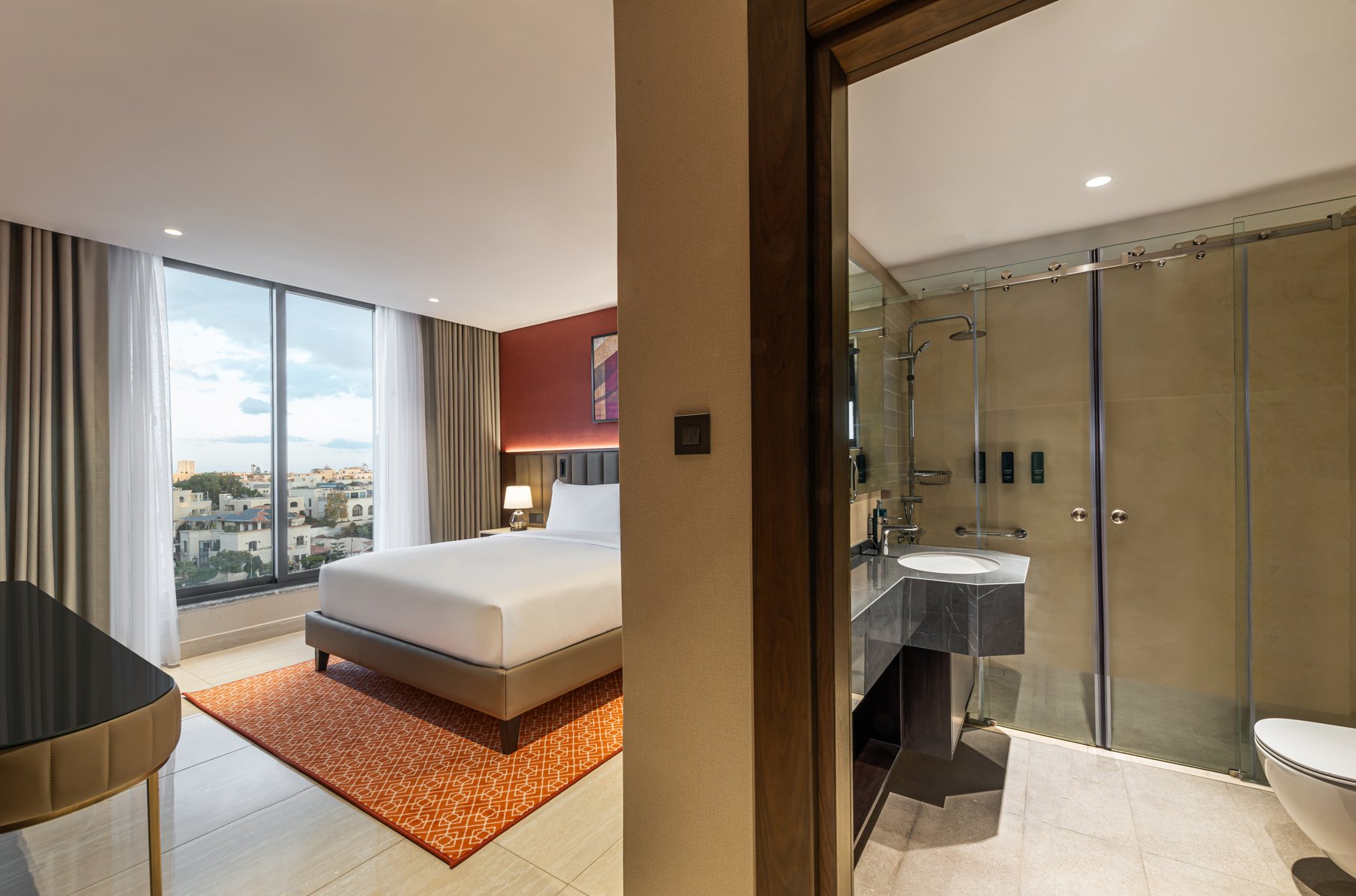 Doubletree by Hilton Amman Hotel & Residences Room Type - Two-Bedroom King Suite Doubletree by Hilton Amman Hotel & Residences Room Type - Two-Bedroom King Suite