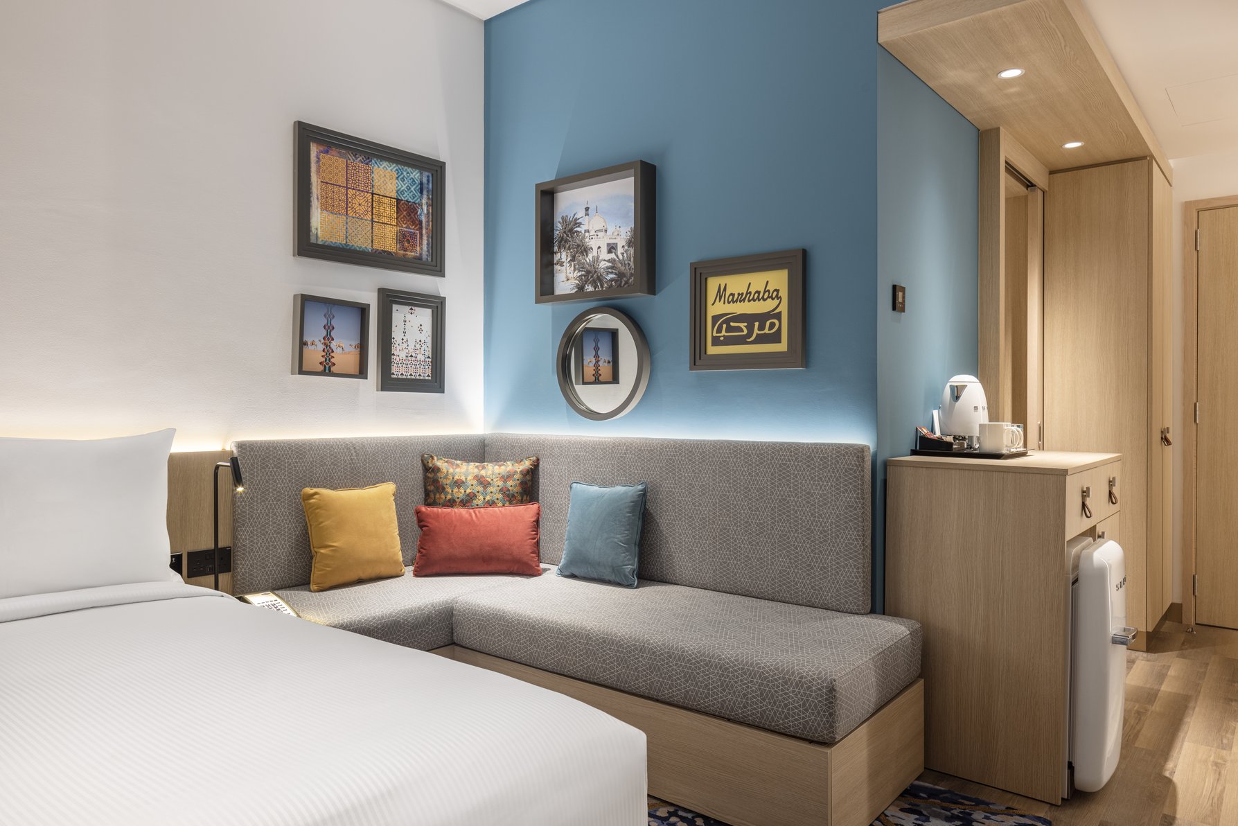 Hampton by Hilton Kuwait Salmiya Room Type - QUEEN ROOM W SOFA BED NS