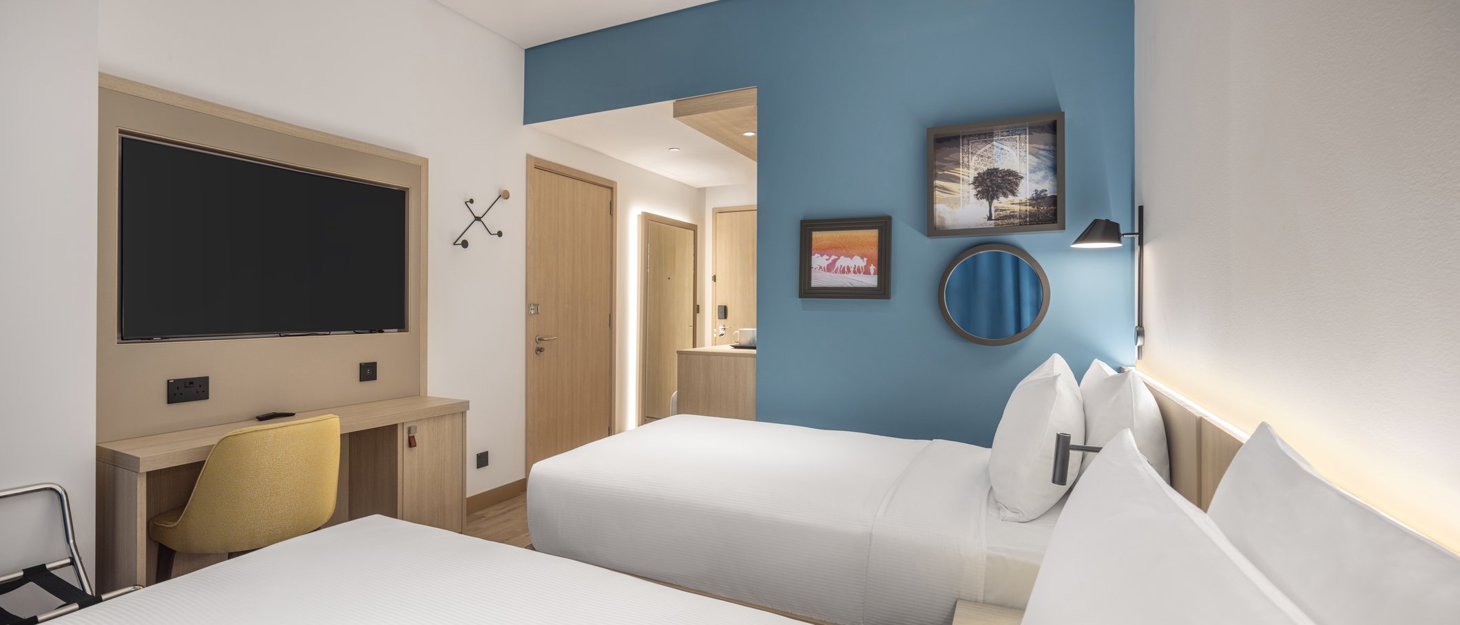 Hampton by Hilton Kuwait Salmiya Room Type - TWIN ROOM NON SMOKING