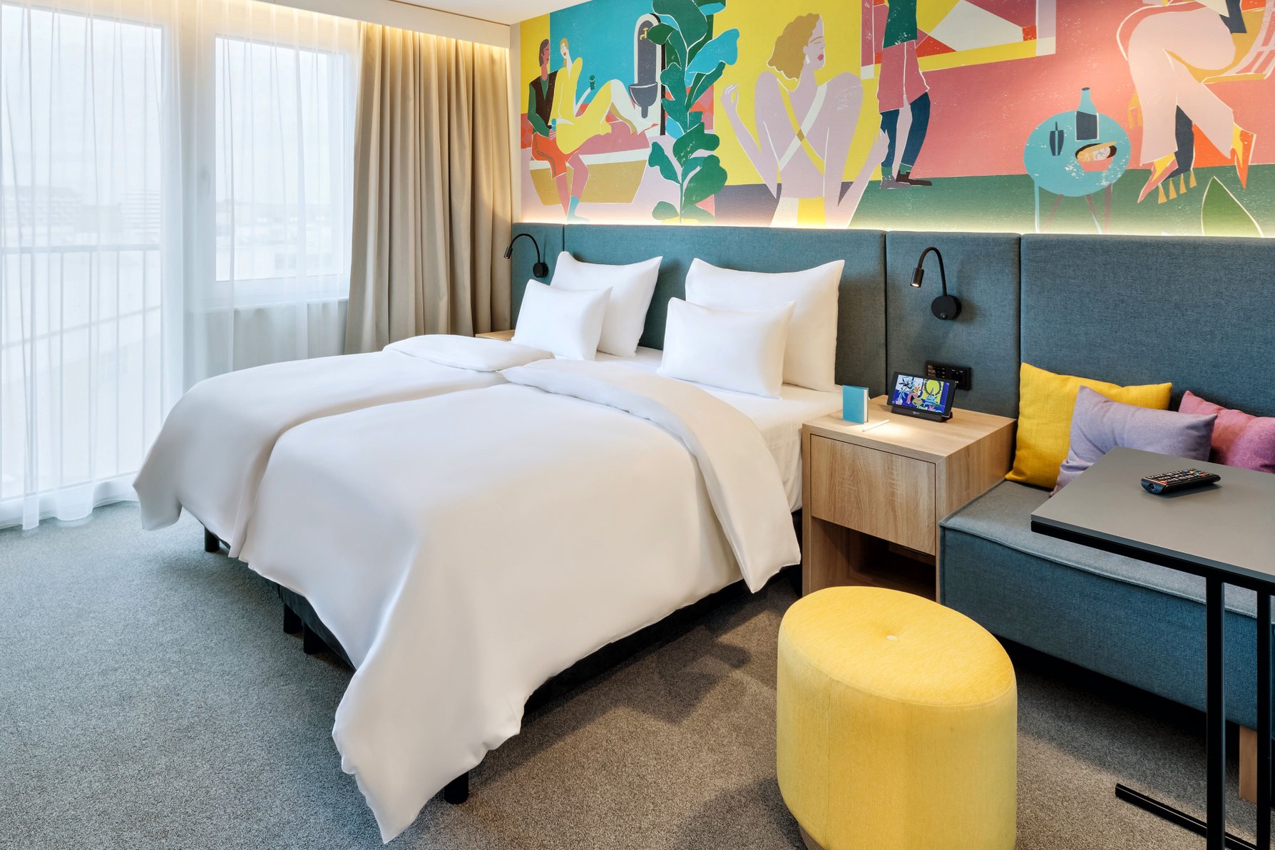 Spark by Hilton Vienna Messe Prater Room Type - KING ACCESSIBLE ROOM Spark by Hilton Vienna Messe Prater Room Type - KING ACCESSIBLE ROOM