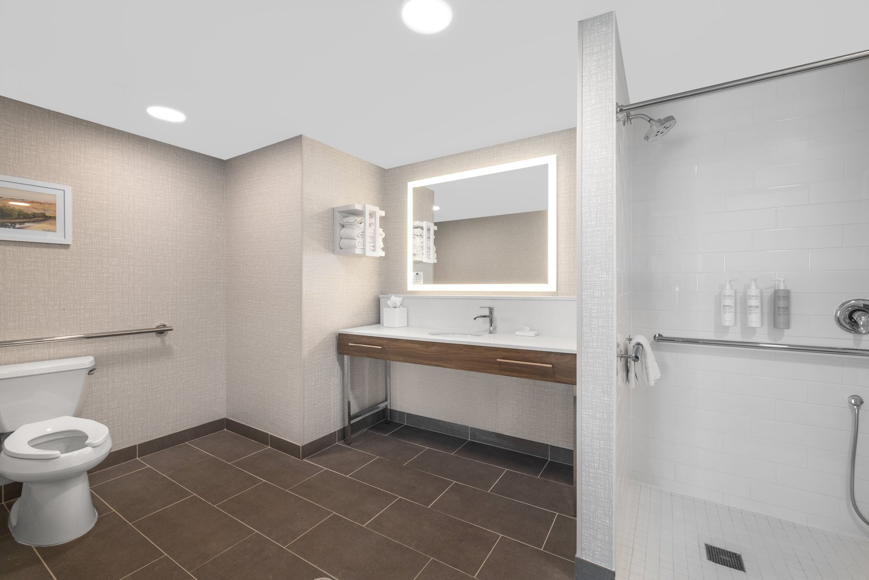 Hampton Inn & Suites by Hilton Bakersfield Central Room Type - 1K MOB HR ACC RI SHWR STU