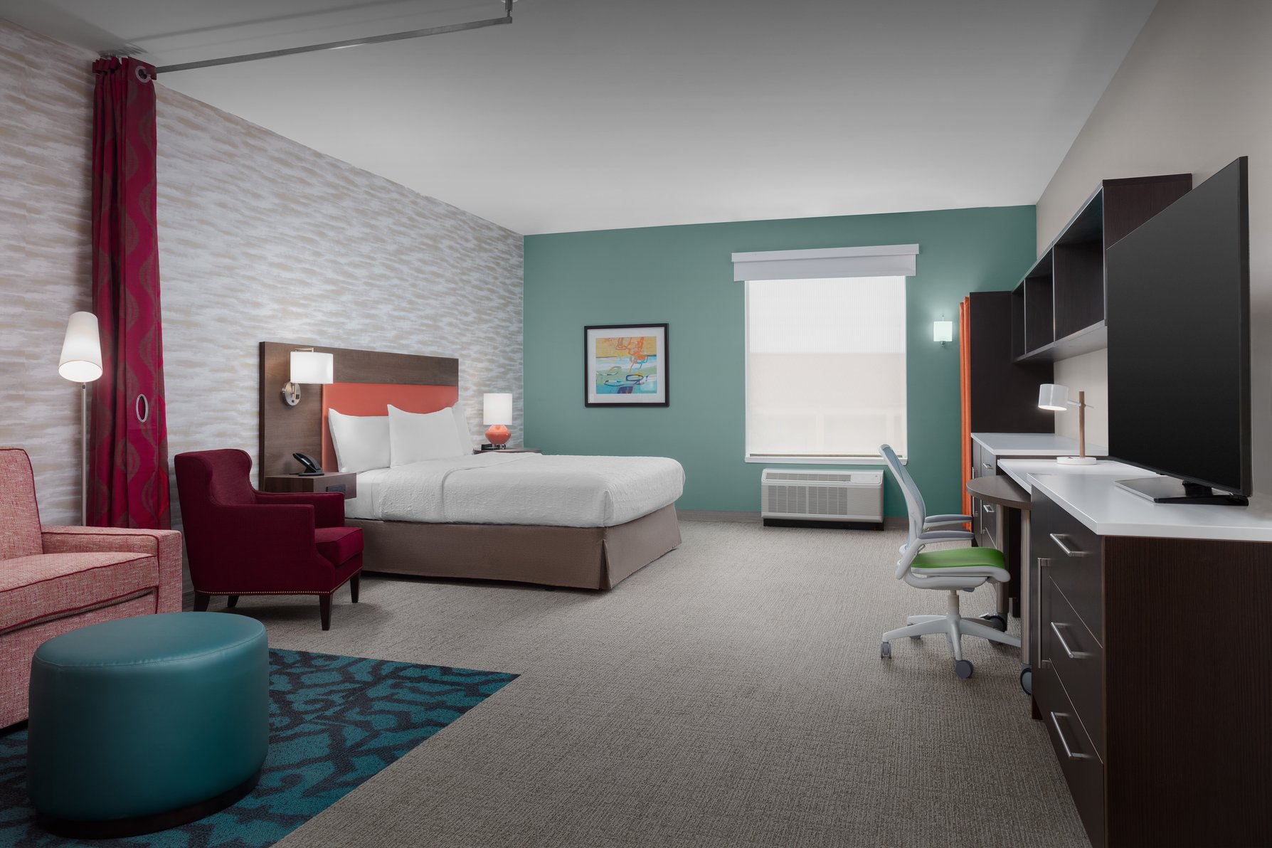 Home2 Suites by Hilton Laredo North Room Type - 1KG HEARING ACC STUDIO STE