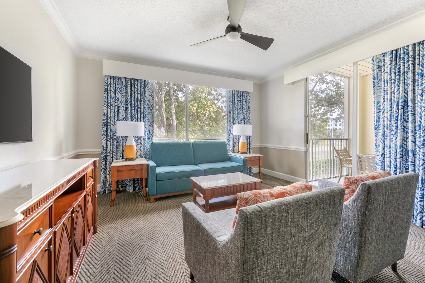 Hilton Vacation Club Cypress Pointe Orlando Room Type - 3BRDM STE 2KING 1QN