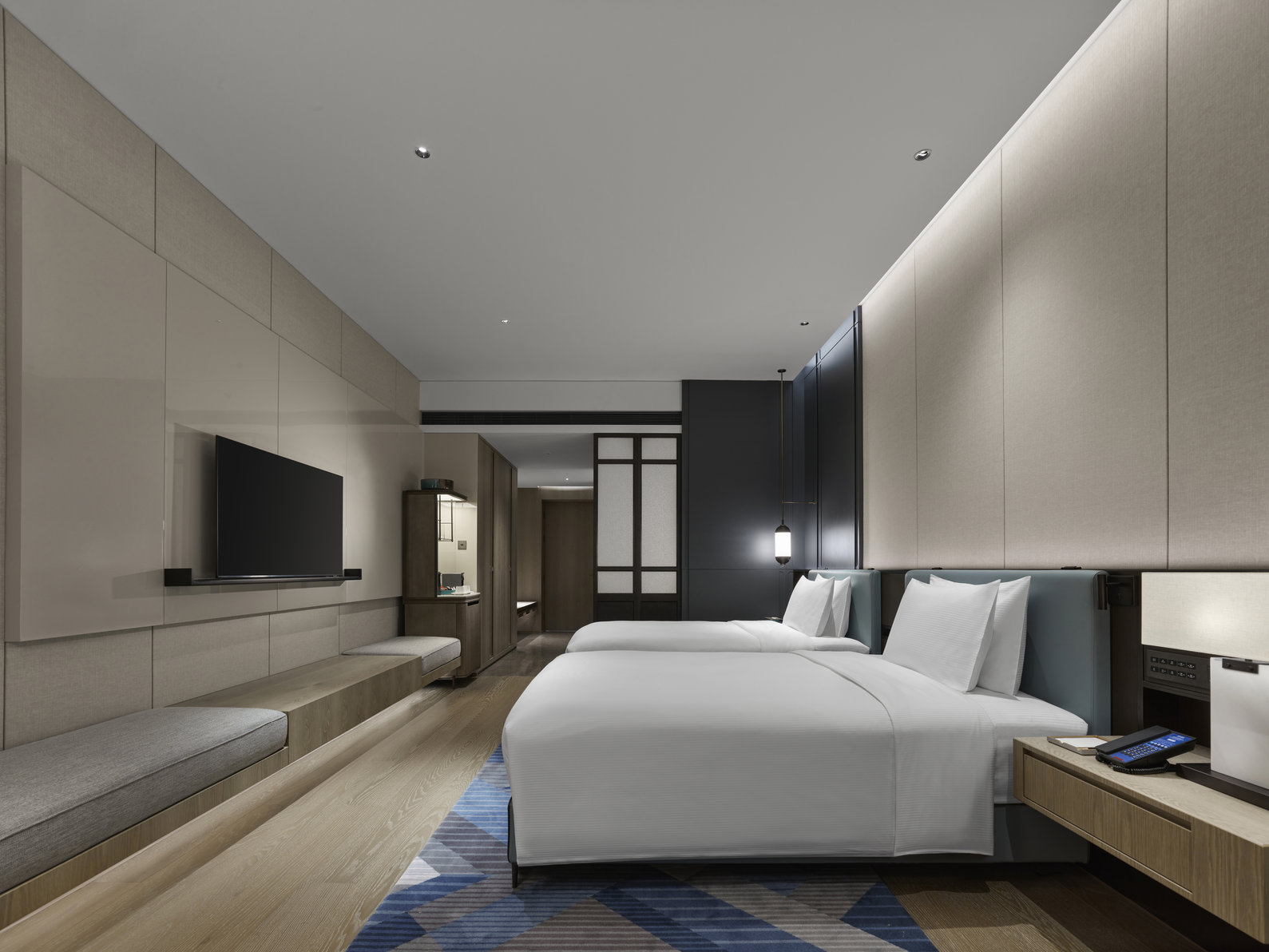 Hilton Zhuhai Room Type - TWIN EXECUTIVE ROOM