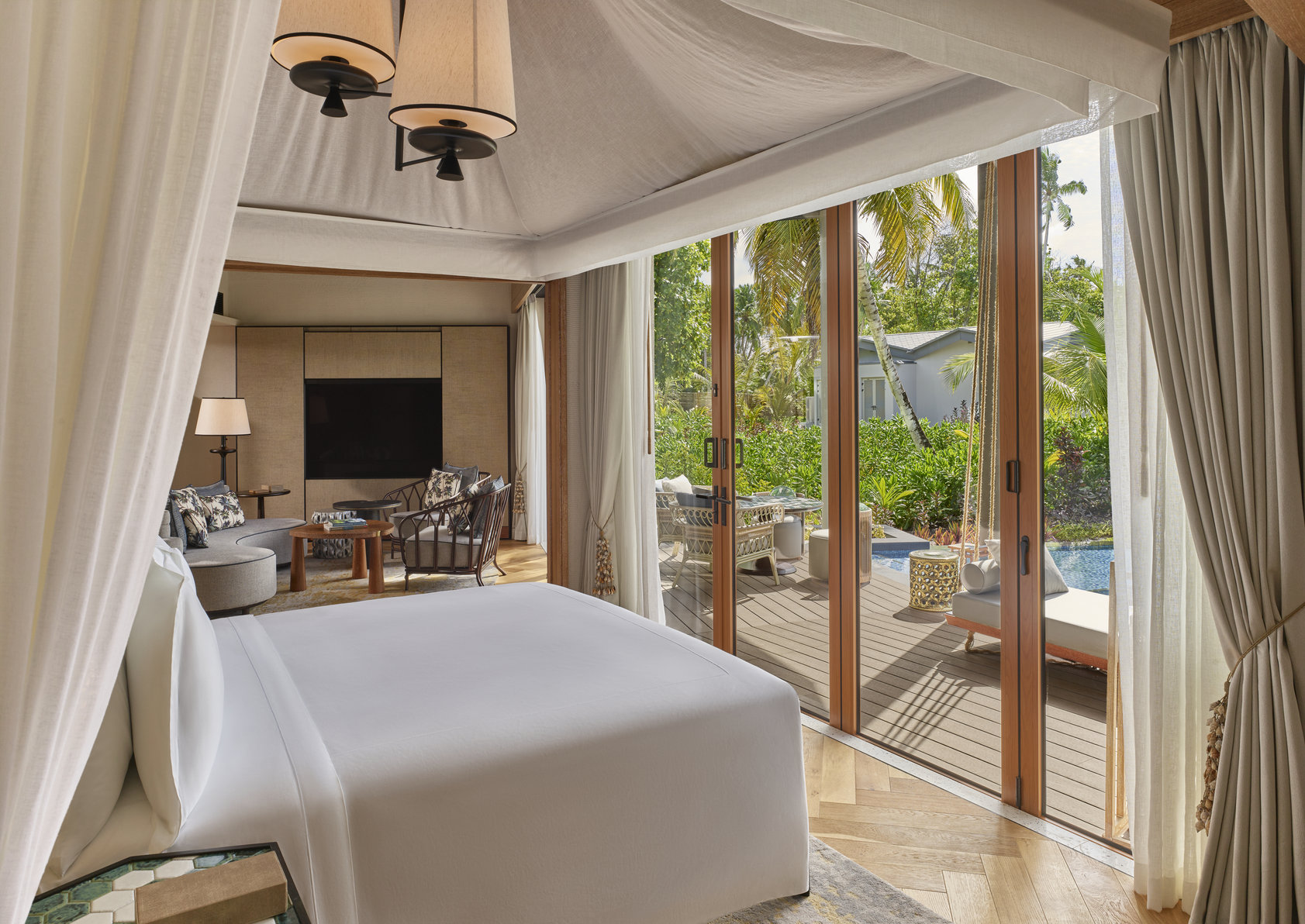 Waldorf Astoria Seychelles Platte Island Room Type - GRAND HAWKSBILL POOL VILLA
