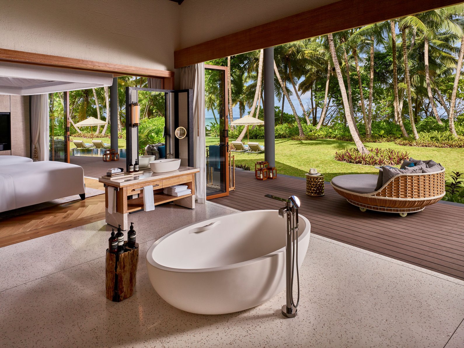Waldorf Astoria Seychelles Platte Island Room Type - BLACKTIP POOL VILLA