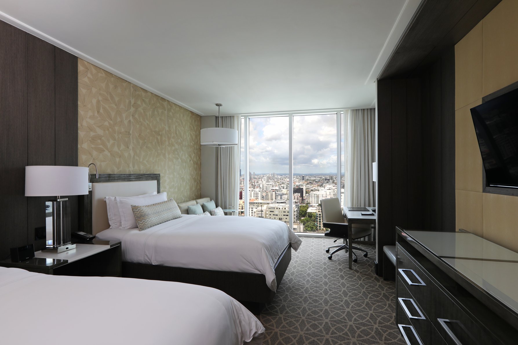 InterContinental  REAL SANTO DOMINGO Room Type - 2 Double Classic City View