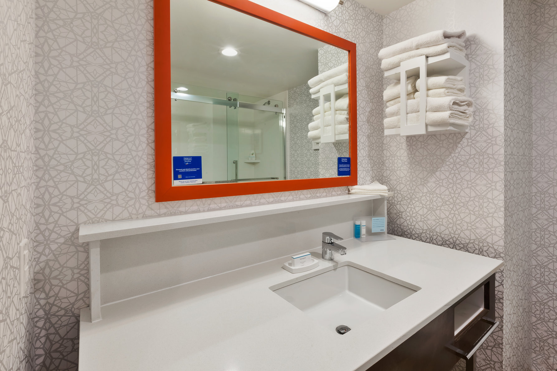 Hampton Inn by Hilton Danville, VA Room Type - 2QN ACCESSIBLE TUB NS