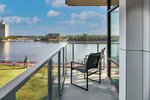 Hutchinson Balcony Suite, 1 Bedroom Suite, 1 King, Riverfront, Corner room, Balcony