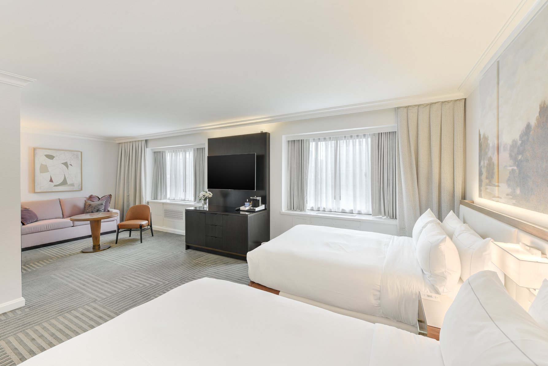 The Capital Hilton Room Type - 2 QUEEN BEDS DELUXE ROOM