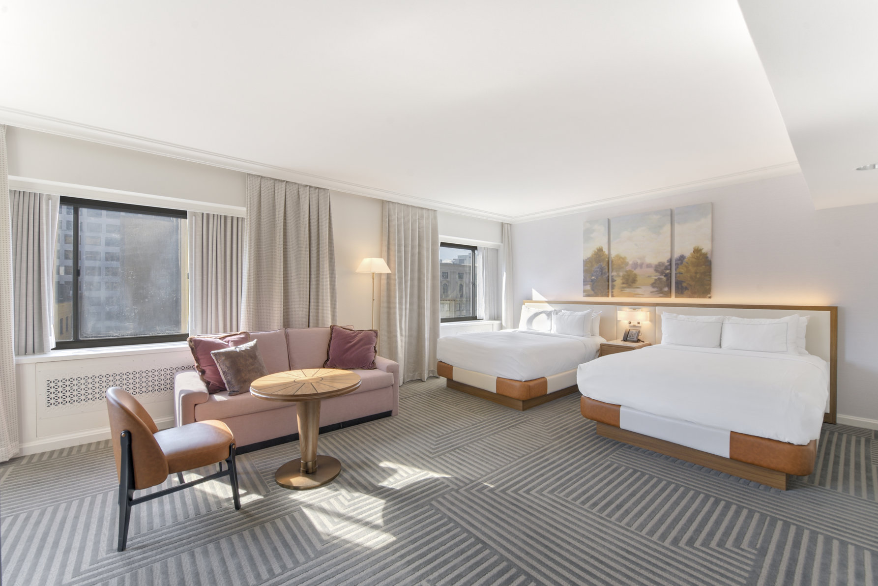 The Capital Hilton Room Type - 2 QUEEN DELUXE- CITY VIEW
