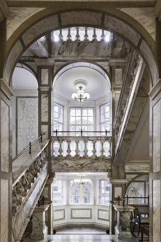 Rosewood London Grand Marble Staircase