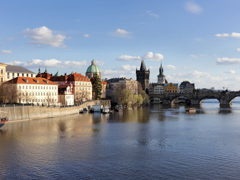 Hotel´s location by the Vltava river