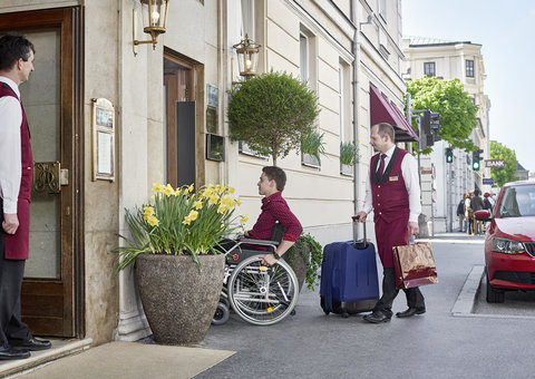 Handicapped Entrance