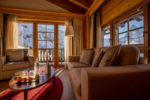 Suite Monte Rosa Living Room