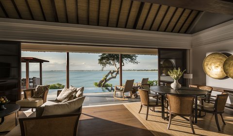 Two Bedroom Premier Ocean Villa Living
