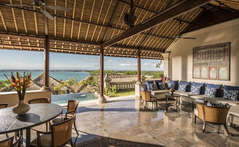 Two Bedroom Jimbaran Bay Villa Living