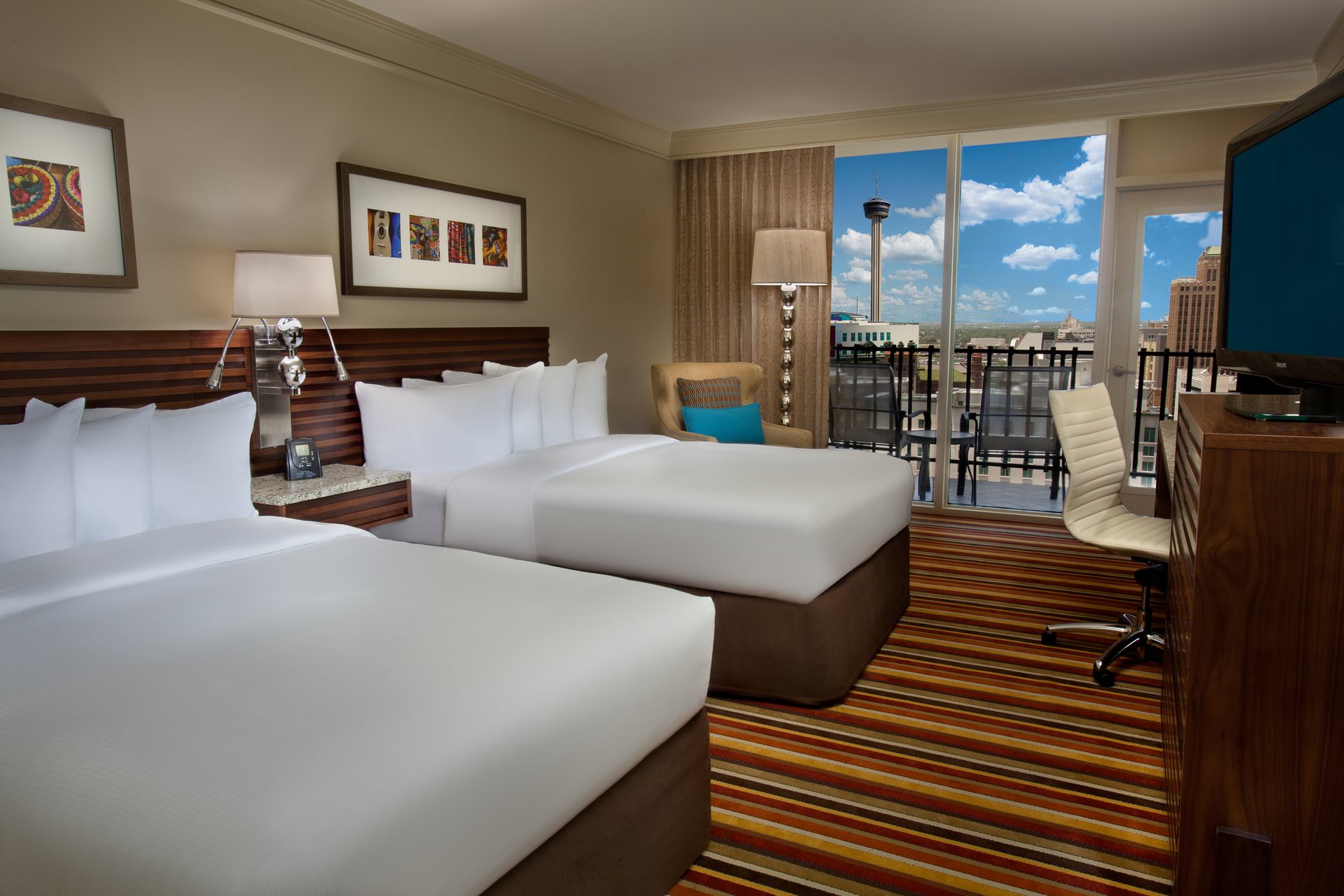 Hilton Palacio Del Rio Room Type - 2 DOUBLE BEDS