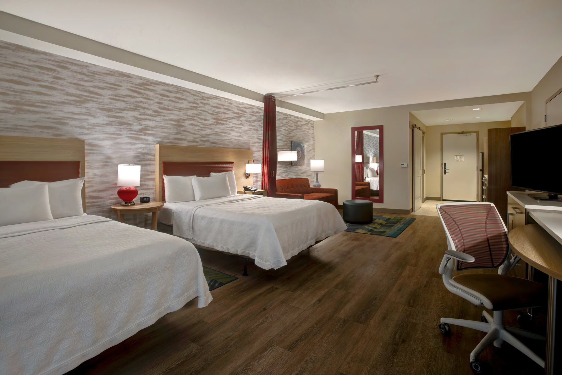 Home2 Suites by Hilton San Antonio Riverwalk, TX Room Type - 2QN MOB HR ACC TUB STUDIO